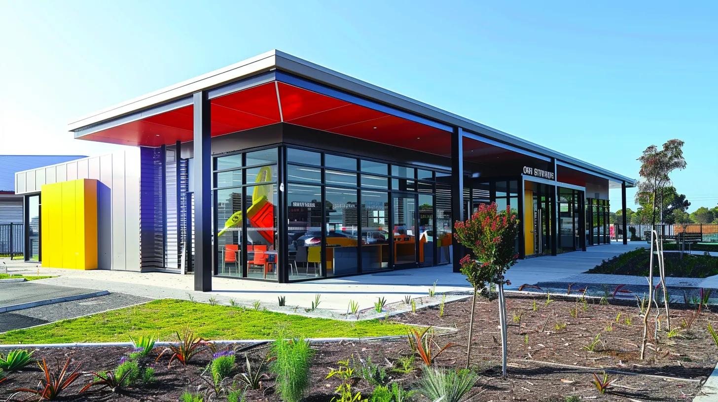 Exterior of One Stop Training Solutions training facility in Adelaide